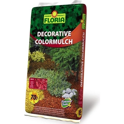 Agro CS Floria Decorative ColorMulch cihlová 70 l – Zboží Mobilmania