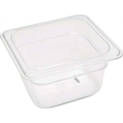 Maxima Gastronádoba 1/6 GN - 10 cm hlboká - 17,6 x 16,2 cm - Polykarbonát