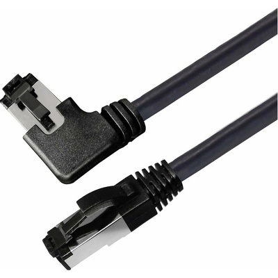 Maxtrack TI51-2L RJ45 CAT 8.1 S/FTP 2m černý