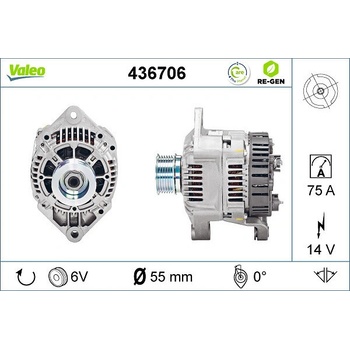generátor VALEO 436706