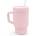 Melii Силиконова чаша със сламка Melii - 265 ml, Pink (ML19900)