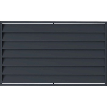 Kovový plot POLARGOS Mistral 200 x 120 cm antracit