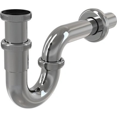 Alcadrain Umývadlový sifón "u", 5/4" bez výpuste, chróm A432