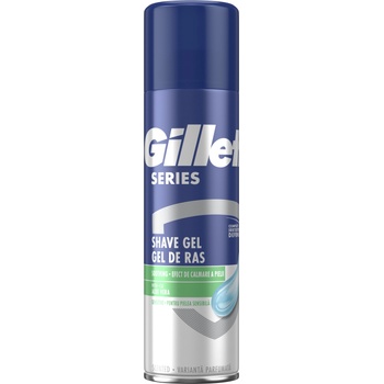 Gillette Series Гел за бръснене Sensitive, 200 ml