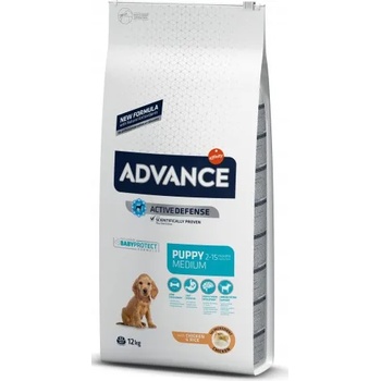 Affinity Advance Dog Medium Puppy - пилешко и ориз, високачествена храна за подрастващи кучета от средните породи, до 1 година, Испания - 12 кг