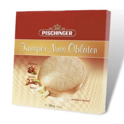 Heindl Вафли Pischinger Spa със захар, масло и лешници 125гр