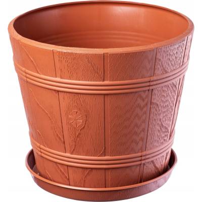 Kadax Květináč 32,5 x 42 x 36 cm plast oranžový