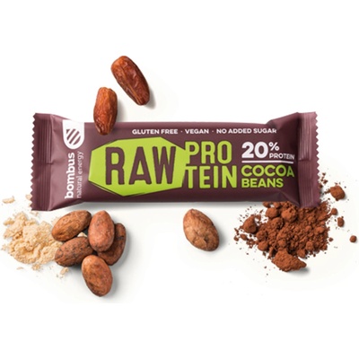 Bombus Raw Protein Bar 20 x 50 g