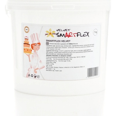 Fondán na tortu Smartflex Velvet vanilkový (7 kg)