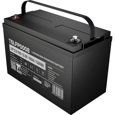T6 Power LiFePO4 12.8V 100Ah 1280Wh Bluetooth M16 T6LFP0008
