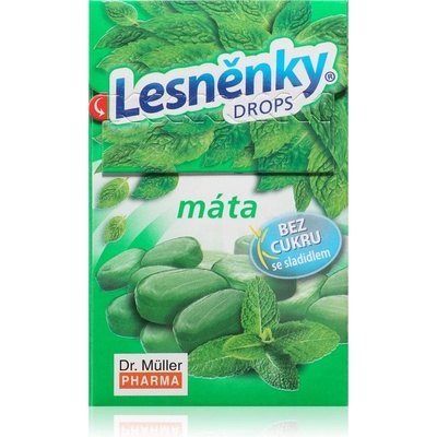 Dr.Müller Lesněnky drops máta bez cukru 38 g