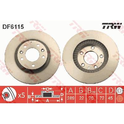 TRW KFZ Ausruestung GmbH DF6115