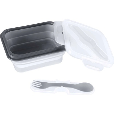 Zopa Desiatový box s príborom malý Dove Grey 8595114461288