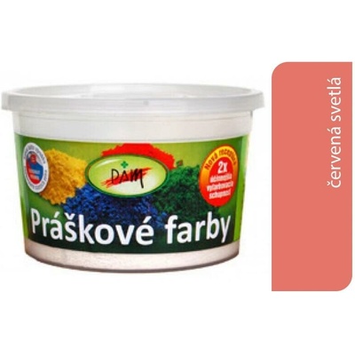 PAM Tónovacia prášková farba, maliarska červená svetlá 0,25kg