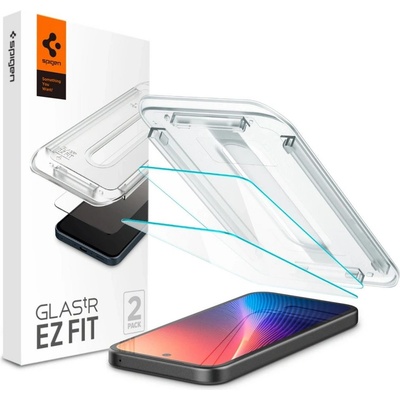 2 стъклени протектора за дисплей на Google Pixel 9a от Spigen Glas. TR " Ez Fit" - Прозрачни (8809971237680)