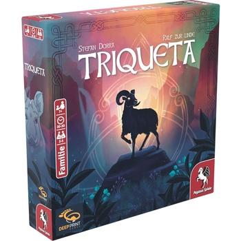 Pegasus Spiele Настолна игра Triqueta - Семейна