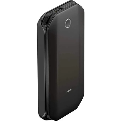Baseus Super Energy Car Jump Starter 8000 mAh - външна батерия 8000 mAh с фенер и JumpStarter за автомобил (черен)