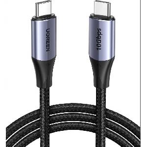UGREEN Кабел Ugreen - US355, USB-C/USB-C, 1 m, черен (04030061)