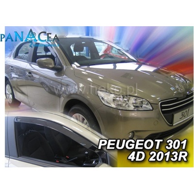 HEKO deflektory Peugeot 301 2013