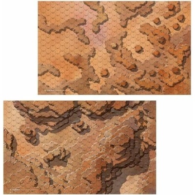 Catalyst Game Labs Herní podložka BattleTech: Twycross Plain of Curtains & Great Gash