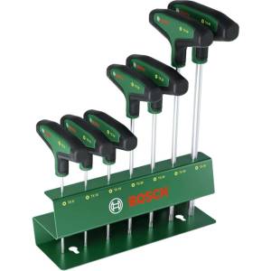 Bosch - Комплект T-образни отвертки Torx от 7 части 1600A039J2 (1600A039J2)