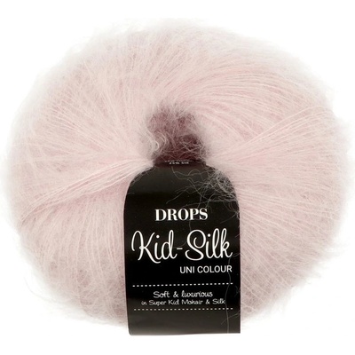 Drops Kid Silk 40 světle růžová