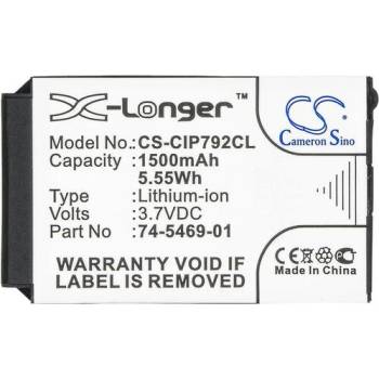 Cameron Sino Батерия за телефон CISCO 7925G 3, 7V 1500mAh LiIon CAMERON SINO (CS-CIP792CL)