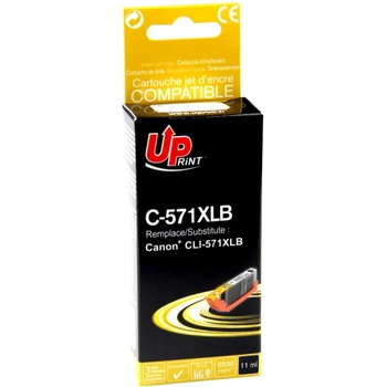 Compatible Мастилница uprint cli 571xl-bk canon, Черен (lf-ink-can-cli571bk-xl-up)