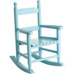 Premier Housewares Син детски стол от масивна топола - Premier Housewares (2405405)
