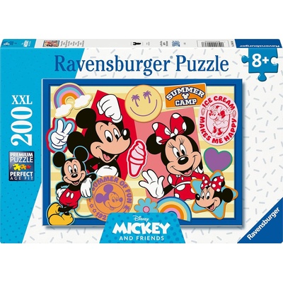 Ravensburger Пъзел Ravensburger от 200 XXL части - Мики и Мини (7012004136)