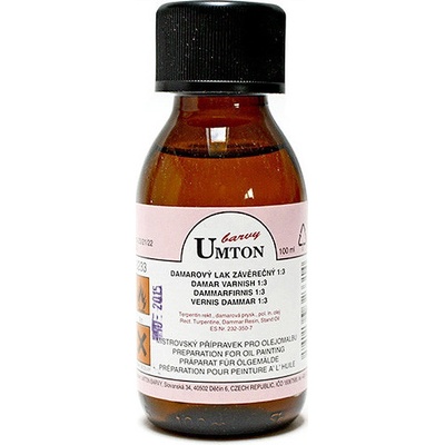 Umton damarový lak závěrečný 100 ml – Zboží Dáma