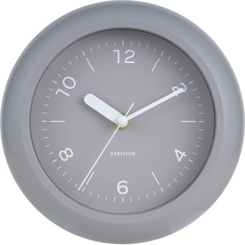 Karlsson Slope стенен часовник, сив (KA6047WG)