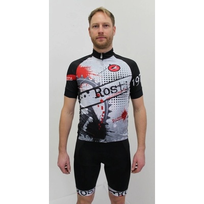 Rosti PASSION dlouhý zip 2019 11 black-white-red
