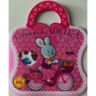 Výtvarná kabelka Malovánky se samolepkami