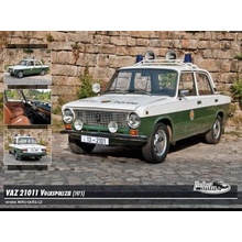 Retro-auta VAZ 21011 Volkspolizei 1975 500 dílků