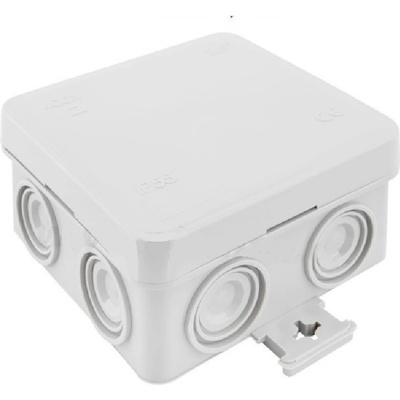 Krabice F8 - MiniBOX IP55 rozbočovací, s naklapávacím víčkem, 75x75x40mm typ 3051 famatel – Zboží Mobilmania