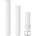 Garmin Бързоосвобождаваща се каишка - White с Silver (18 мм) 010-12932-0B (010-12932-0B)