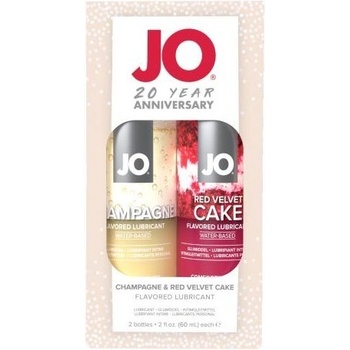 ostatní System JO - 20 Year Anniversary Gift Set Champagne & Red Velvet Cake 2 x 60ml