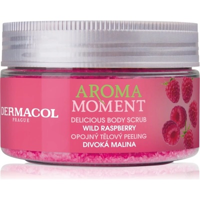 Dermacol Aroma Moment tělový peeling divoká malina 200 g – Zboží Dáma