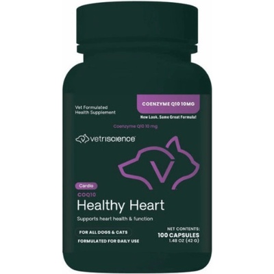 Vetri Science CoQ10 Healthy Heart Capsules pre psy a mačky 100 tbl