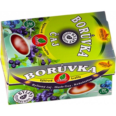 Milota BORŮVKA ČAJ 20 x 1,5 g