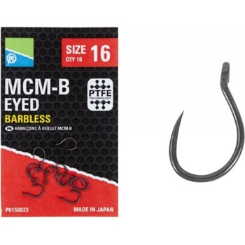 Preston MCM-B Eyed Hooks vel.8 10 ks