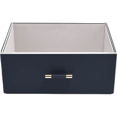 Stackers Кутия за съхранение Stackers Handled Pebble с акрилен капак supersize морскосиня (76105)