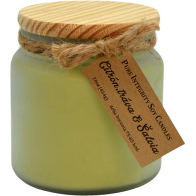 Pure Integrity Soy Candles CITRONOVÁ TRÁVA ŠALVĚJ 454 g
