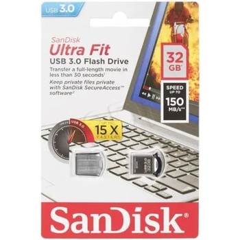 Image 1 of SanDisk Ultra Fit 32GB USB 3.0 (SDCZ43-032G-GAM46/173352)