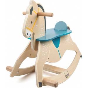 Classic World Дървено люлеещо се конче за деца
