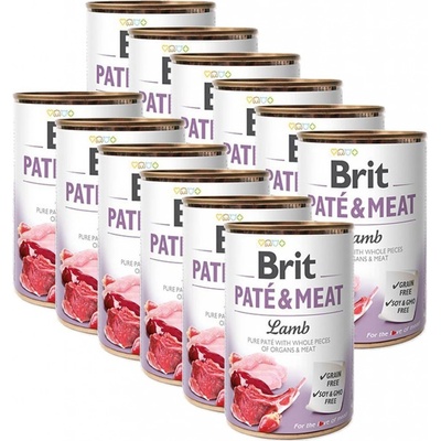 Brit Paté & Meat Lamb 12 x 400 g
