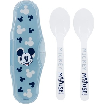 Stor Полипропиленови лъжици в кутия Stor - Mickey Mouse Full Of Smiles, 2 броя (10466)