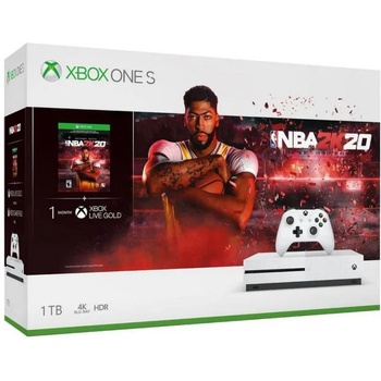 Microsoft Xbox One S (Slim) 1TB + NBA 2K20