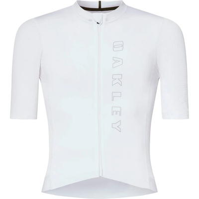 Oakley Мъжка фланелка с къс ръкав за колоездене Oakley Endurance Lite Jersey Cycling jersey - White (056-3980-0313)